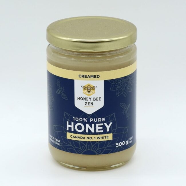 500g Creamed Kootenay WIldflower Honey