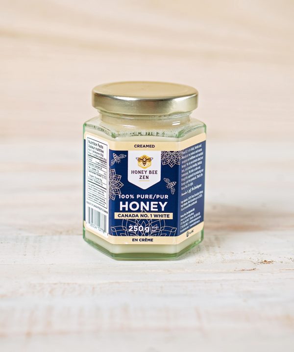 250g Creamed Honey by Honey Bee Zen